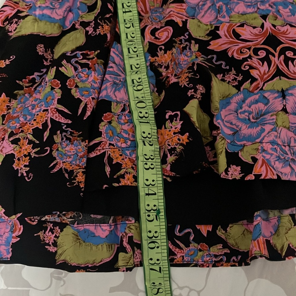 Free People floral babydoll loose dress with pockets S EUC - Picture 11 of 12
